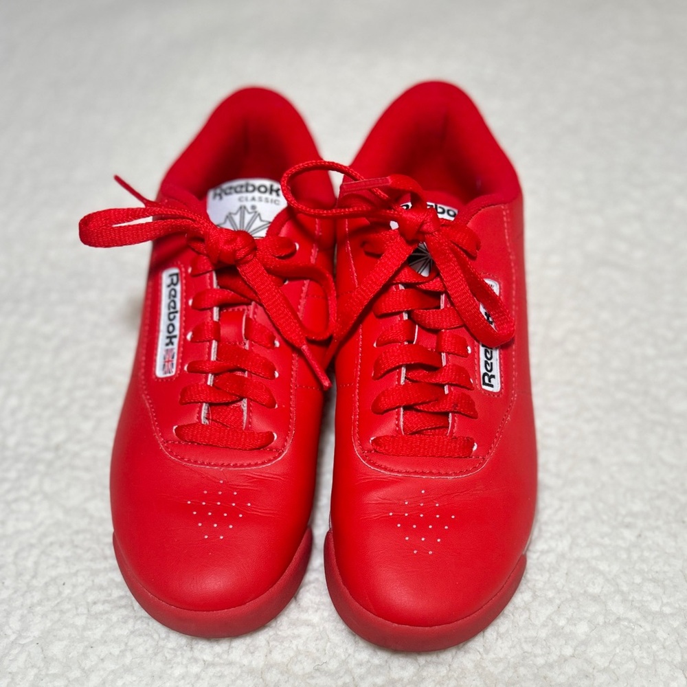 Reebok Classic Red Sneakers